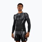 Rashguard a manica lunga uomo Venum Adrenaline Rashguard black/silver grey