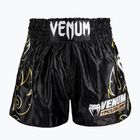 Pantaloncini da allenamento uomo Venum VTC Flames Muay Thai black/gold