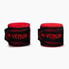 Fasce da boxe Venum Tartan Handwraps 450 cm Fury Red