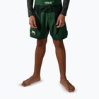 Pantaloncini da allenamento per bambini Venum Attack Kids Fightshorts forest green/off white