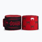 Fasce per le mani da boxe Venum Monogram Hand Wraps Advanced 250 cm red