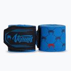 Fasce per le mani da boxe Venum Monogram Hand Wraps Advanced 250 cm blue