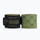 Bende da boxe Venum Monogram Hand Wraps Advanced 250 cm khaki