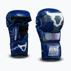 Guanti da sparring Venum Ringhorns Charger navy blue/red