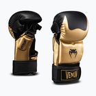 Guantoni da allenamento Venum Attack 2.0 Sparring gold/black