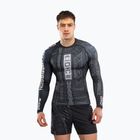 Rashguard a maniche lunghe da uomo Venum Karate Combat black/grey