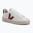 Scarpe uomo VEJA V-12 Leather white/marsala/navy