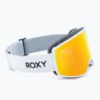 ROXY Storm Occhiali da snowboard donna bianco brillante/ambra rosa ml rosso