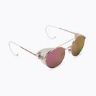 Occhiali da sole ROXY Blizzard donna oro rosa lucido/bianco/ml sup pi