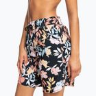 Pantaloncini da bagno ROXY Basics 9" donna antracite/island vibes