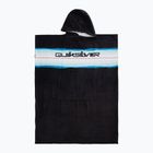 Quiksilver Hoody Towel nero/blu poncho da uomo