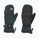 Guanto da snowboard Quiksilver Mission Mitt da uomo nero vero