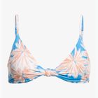 ROXY Love The Surf Knot top costume da bagno blu palma