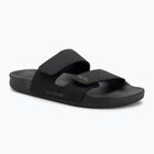 Quiksilver Uomo Rivi Leather Double Adjust infradito nero 1