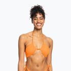 ROXY Color Jam Fashion Triangle swimsuit top tangelo