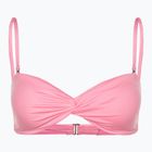 Billabong Sol Searcher - top a fascia drappeggiato - costume da bagno rosa daze