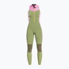 Muta da bagno ROXY 1,5 mm Long John palmed out grigio chiaro da donna