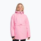 Giacca da snowboard da donna ROXY Radiant Lines Overhead rosa glassa