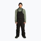 Pantaloni da snowboard Quiksilver Utility Bib da uomo nero vero