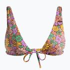 ROXY All About Sol Top allungato del costume da bagno mini di root beer all about sol