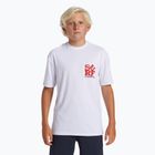 Maglietta da bagno Quiksilver Everyday Surf Tee bianco/nero per bambini