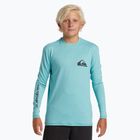 Quiksilver Surf Tee blu marino per bambini a maniche lunghe da nuoto