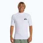 Quiksilver Everyday UPF50, camicia da bagno bianca da uomo