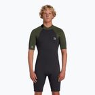 Billabong Uomo 2mm Foil Back Zip Spring moss Swim Foam