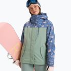 Giacca da snowboard donna ROXY Roxy Jetty Block wild wind chloe blossom