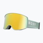 ROXY Storm Occhiali da snowboard donna lily pad/oro rosa mi