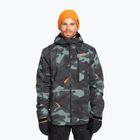 Giacca da snowboard Quiksilver Mission Printed puzzle camo sea spray da uomo