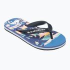 Quiksilver Molokai Art 25 Youth infradito infuocato blu coronet tropicamo