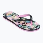 ROXY Tahiti VII infradito per bambini nero/rosa stencil