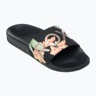 Infradito ROXY Slippy II da donna, stampa nero/verde