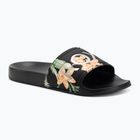 Infradito ROXY Slippy II da donna, stampa nero/verde