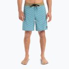 Pantaloncini da bagno Quiksilver da uomo Surfsilk Straight Leg 18" florever aquifer