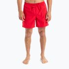 Pantaloncini da bagno Quiksilver Everyday Vert Volley 16" da uomo ad alto rischio rosso