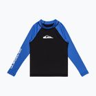 Quiksilver Everyday UPF50 nero/blu nebuloso manica lunga nuoto bambino