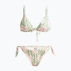 Costume da bagno due pezzi donna ROXY Hibiscus Daze Tri basilico allungato onde party yw