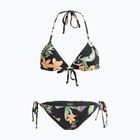 Costume da bagno due pezzi donna ROXY Printed Beach Classics Tiki Tri antracite island escape