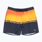 Pantaloncini da bagno Quiksilver Everyday Half Jam 16" corallo infuocato wordblock da uomo