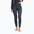 Pantaloni termici da donna ROXY Daybreak Brushed true black/snowflakes