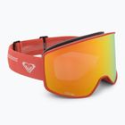 Maschera da snowboard donna ROXY Storm W coral chic/clux ml orange