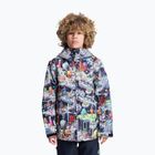 Giacca da snowboard per bambini DC Basis Print Youth outer world black