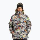 Giacca da snowboard uomo DC Basis Print outer world black