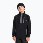 Felpa in pile bambino Quiksilver No Destination Half Zip black
