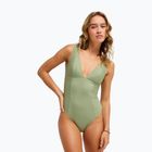 Costume da bagno intero da donna ROXY Elongated oil green