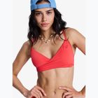 Parte superiore del costume da bagno ROXY Solid Essentials Wrap Bralette hibiscus