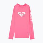 Maglia a maniche lunghe da nuoto per bambini ROXY Whole Hearted sangria sunset