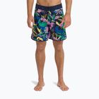 Pantaloncini da bagno uomo Quiksilver Surfsilk Scallop 18" dark navy interact floral